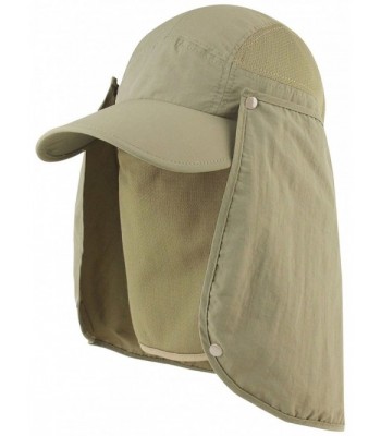 Juniper Taslon UV Cap Large Bill Cap - Khaki - CF11LV4GAAN