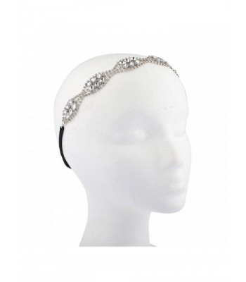 Lux Accessories Crystal Bridesmaid Headband