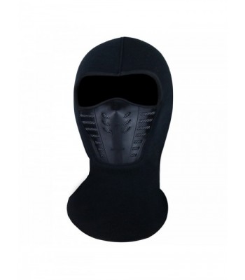 Fantastic Zone Balaclava Face Mask- Winter Fleece Windproof Ski Mask for Men and Women - Black - CL12LH89OWF