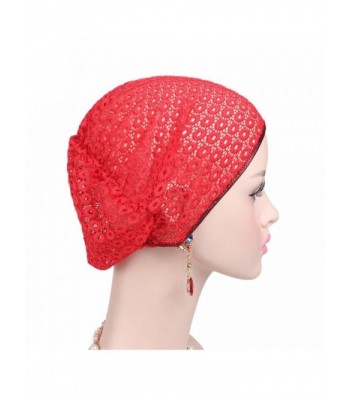 Qingfan Ruffle Cancer Elegant Beanie