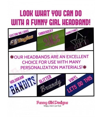 Funny Girl Designs Stretchy Headbands in Women's Headbands in Women's Hats & Caps