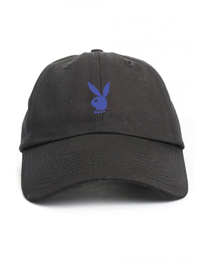 Playboy Bunny Unstructured Dad Hat Space Jams New - Black - C212OHUZANN