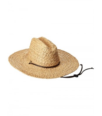 Scala Women's Raffia Lifeguard Hat - Natural - CY11AWG4XKV