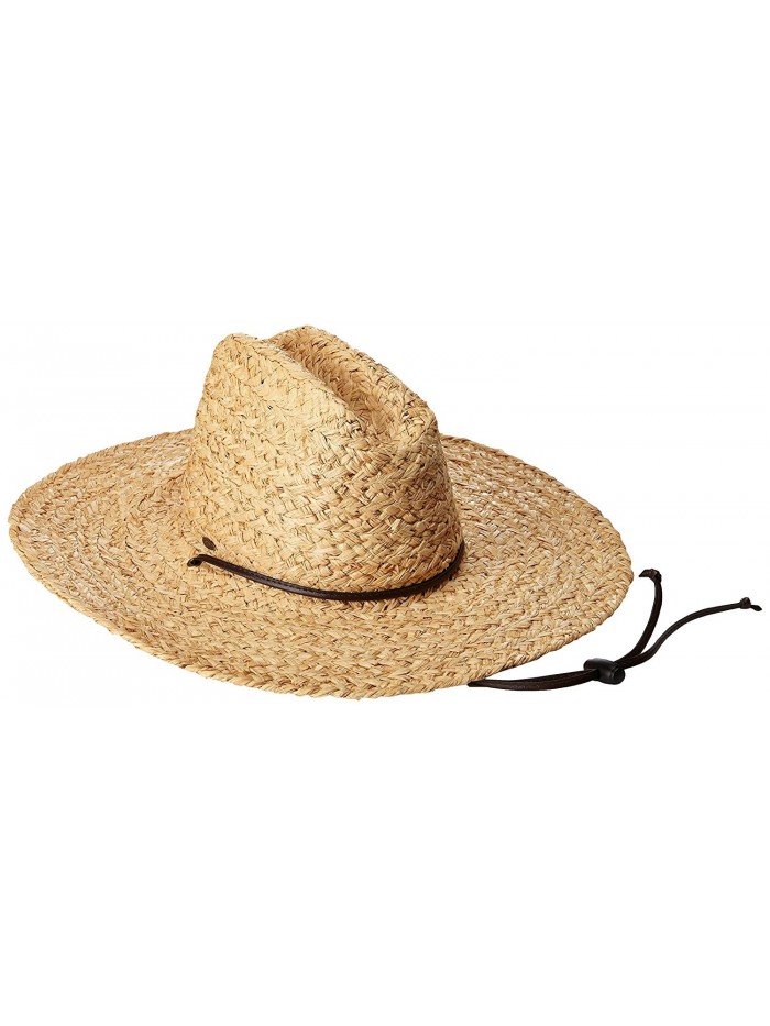 Scala Women's Raffia Lifeguard Hat - Natural - CY11AWG4XKV