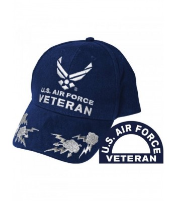 United States Air Force Veteran II Blue Hat Cap USAF - CW11COQ0VOP