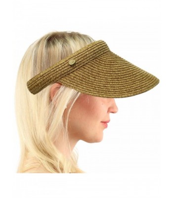 Protect Braid Visor Beach Hat