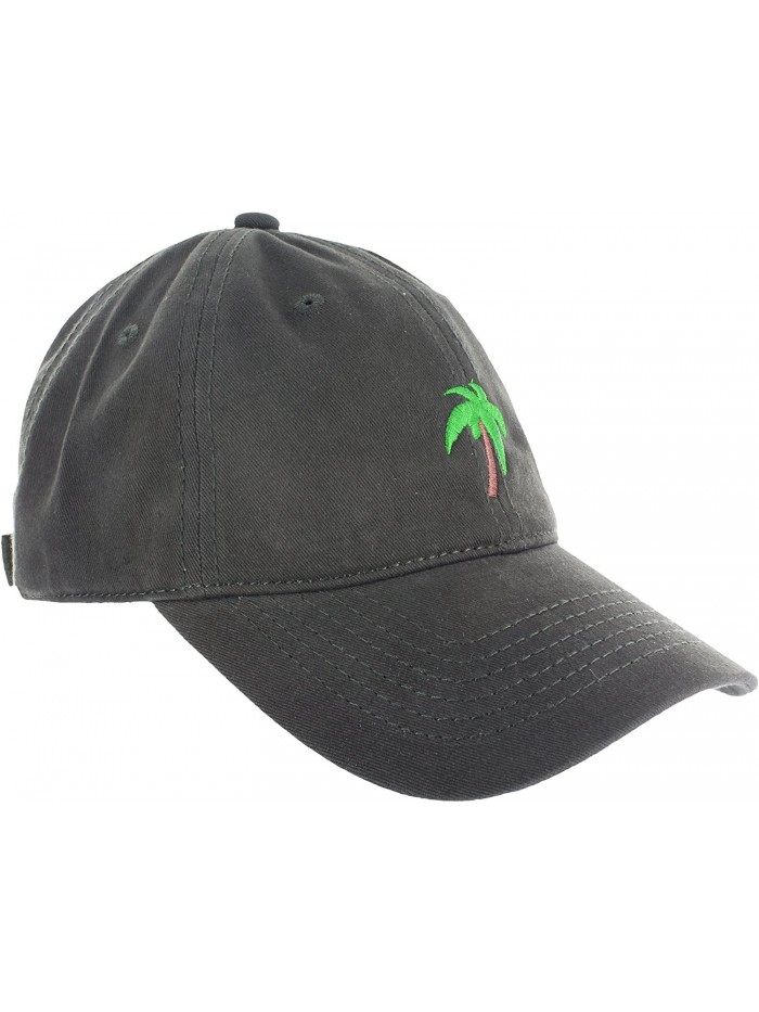 Palm Tree Hat Dad Hat Coconut Tree Embroidered Adjustable Baseball Cap ...