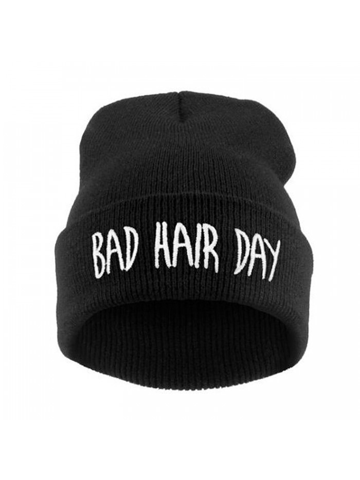 Azude Winter Beanie Knit Hats For Unisex - Bad Hair Day - CE12N763PXF