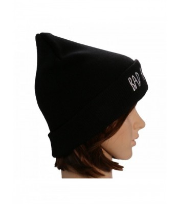 Winter Skull Beanie Black Women in Women's Skullies & Beanies