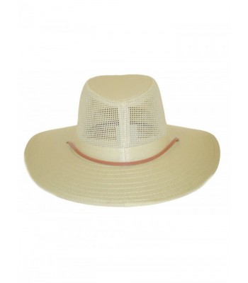 Fishermans Ventilated Safari Hat Large in Women's Sun Hats