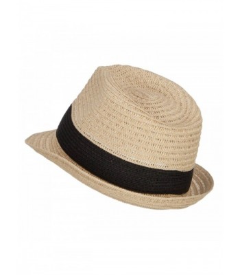 MG Womens Toyo Braid Fedora