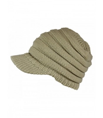 Ribbed Beanie Chunky Winter Skully