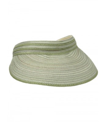 San Diego Hat Company Women's Mixed Braid Visor - Age - C311HAICH2F