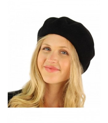 Classic Winter 100% Wool Warm French Art Basque Beret Tam Beanie Hat ...