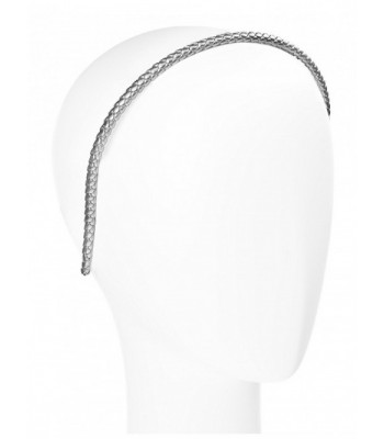 L Erickson Braided Headband Metallic