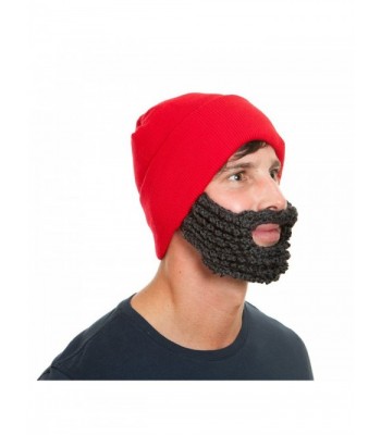 Original Beard Beanie Lumberjack Style Red