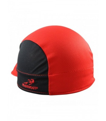 Headsweats Shorty Cycling Cap- Red- One Size - CO11IUKQGC5