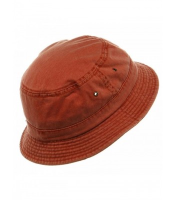 MG Washed Hats Orange in Men's Sun Hats