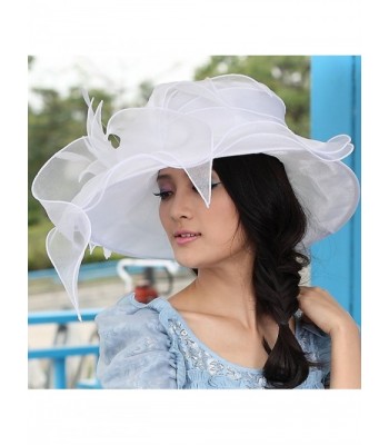 Junes Young Organza Flower Kentucky in Women's Sun Hats