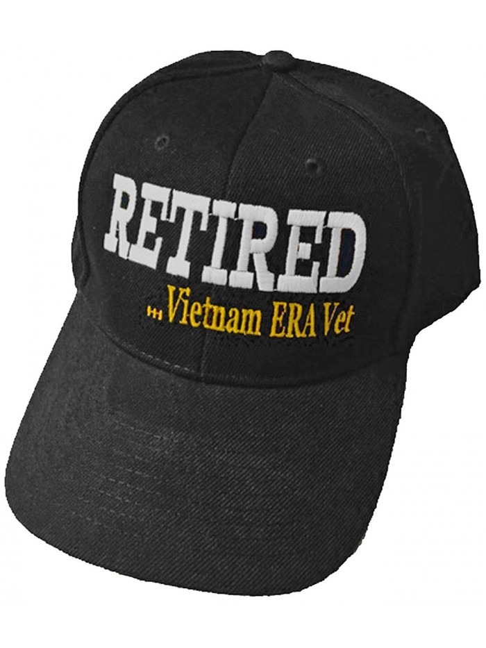 Vietnam ERA Vet Cap Retired Military Hat and Bumper Sticker - CZ125Y0AM4F
