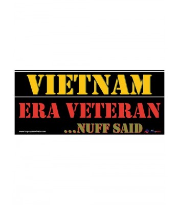 Vietnam Retired Military Bumper Sticker