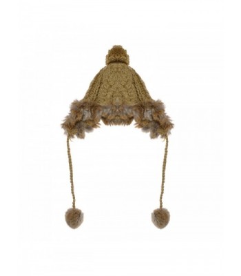 ZLYC Fashion Winter Rabbit Earflaps