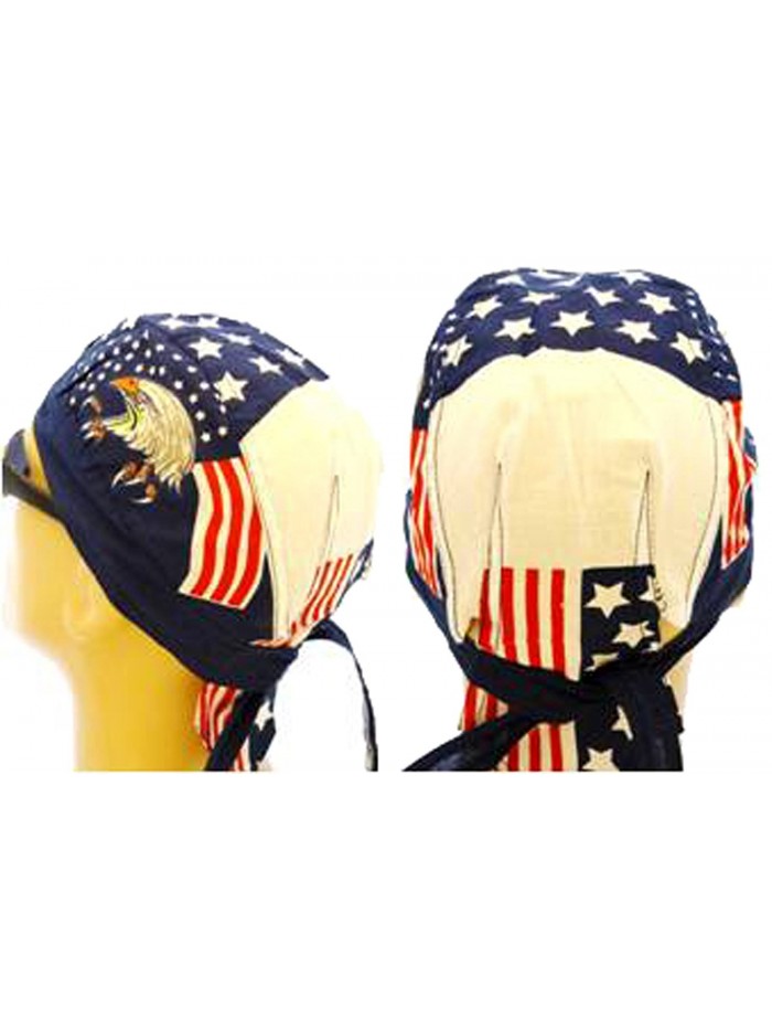 Buy Caps and Hats Patriotic American Flag Skull Cap Headwrap One Size Multicolor - C611VP8NM3Z