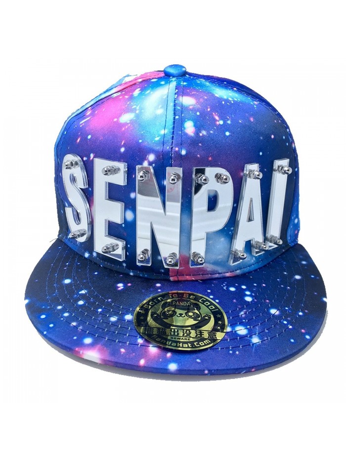 SENPAI HAT IN GALAXY BLUE - Reflective Silver - CH1888QCIZK