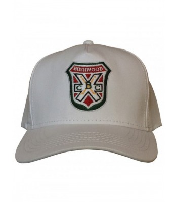 Bushwood WHITE Retro Snapback Golf Cap/Hat - CZ111WVH8Q7