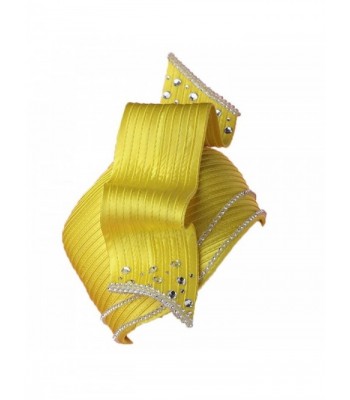 Fashion Church Bucket Cloche Yellow