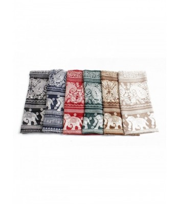 Herebuy Designer Scarves Fashionable Elephant