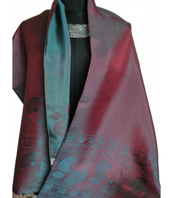 Fandori Scarf Print Contrasting Color in Fashion Scarves