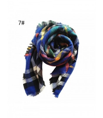 Fall Scarves Plaid Scarfs White