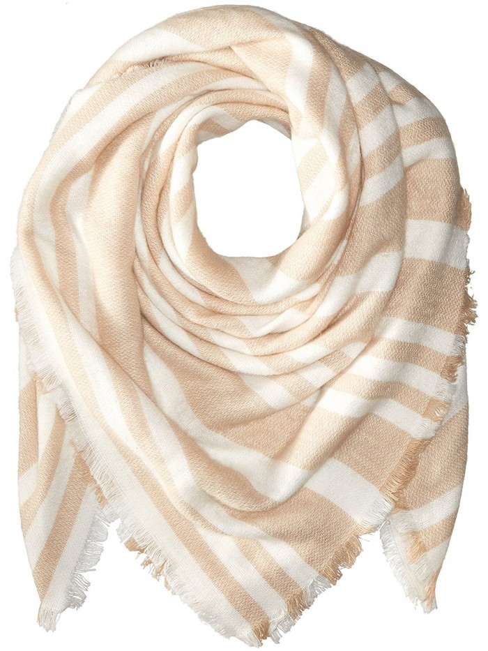 BCBGeneration Women's Striped Square Scarf - Sienna - CO12GFZ56GN
