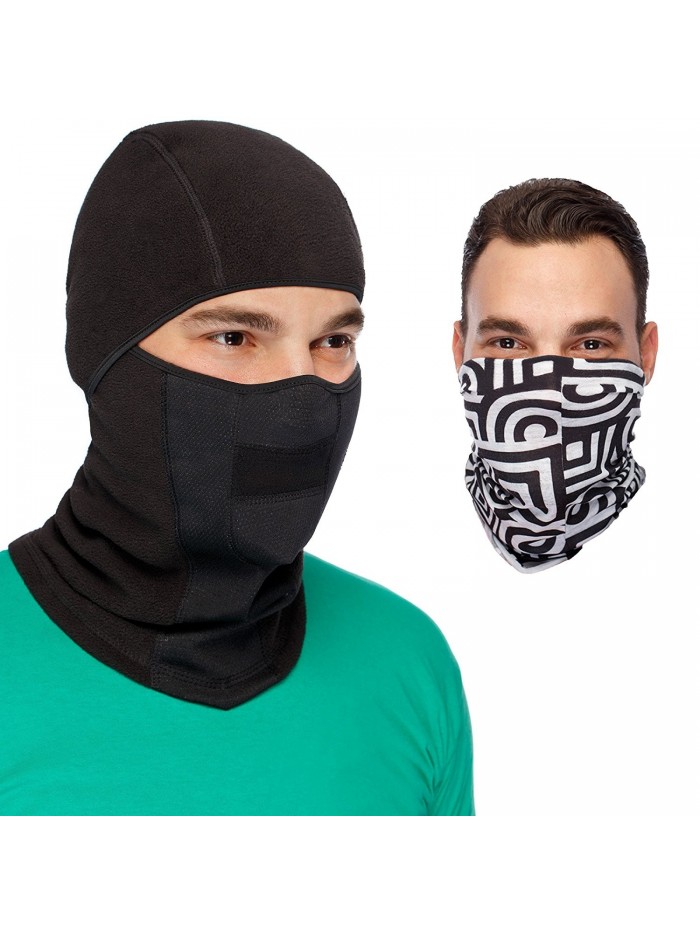 Cozia Design MaxPro Balaclava Ski Mask + Versatile Headband - Perfect Ski Bundle - CN125KZ7NSN