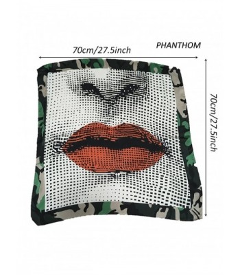 CCGIFT Kerchief scarves Headscarf PHANTHOM - Phanthom - C11872A0YLT