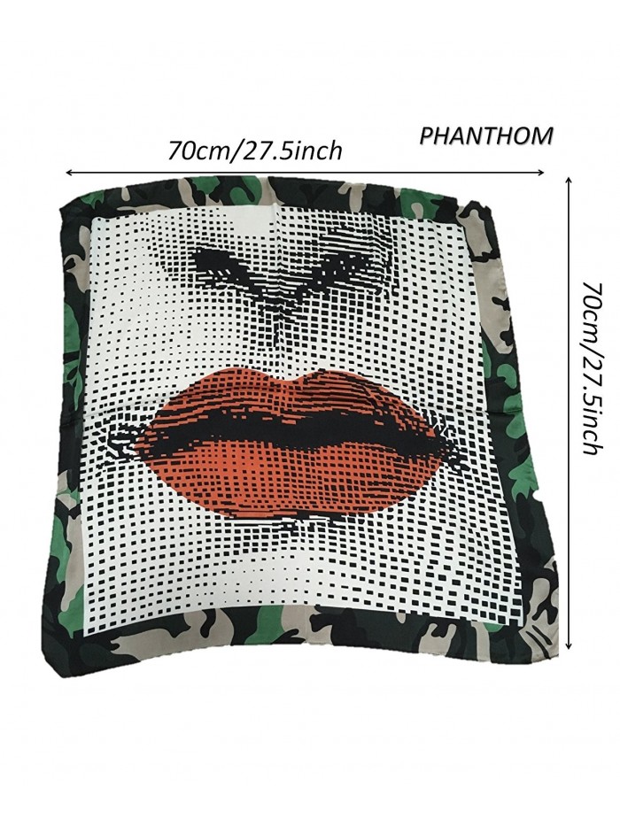 CCGIFT Kerchief scarves Headscarf PHANTHOM - Phanthom - C11872A0YLT