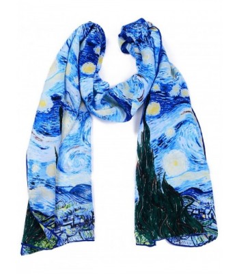 Salutto Famous Painter Painted Scarves
