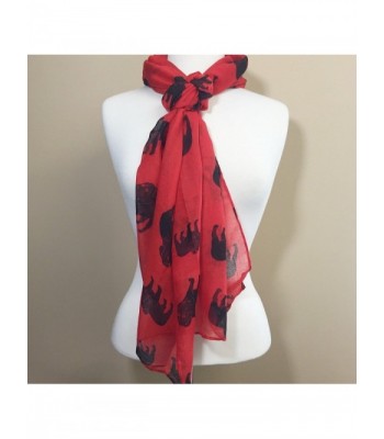 Bulldog Multi Lightweight Polyester Straight in Fashion Scarves