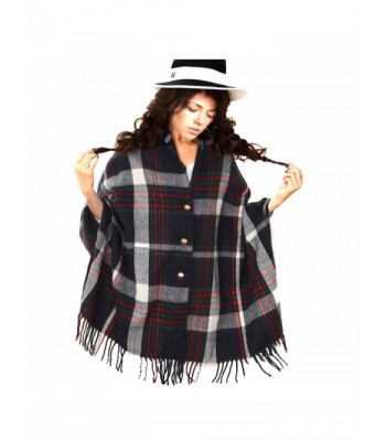 Scarfs Women Shawls Blanket Scarves - Navel Blue - CH189UED6CN