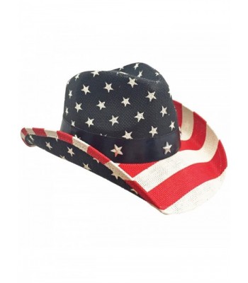 American Flag Cowboy Hat - CR11ZH5IQTR