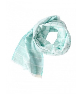 Cotton Scarf Shawl Wrap Soft Lightweight Scarves And Wraps For Men And Women. - Mint - CR12DTC61Q9