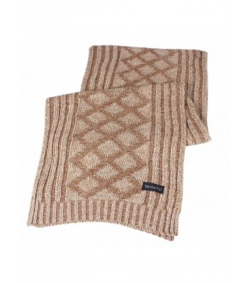 Unisex Scarves Striped Braided Acrylic