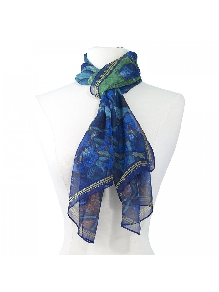 Van Gogh Irises Scarf - CF12JESZO5B