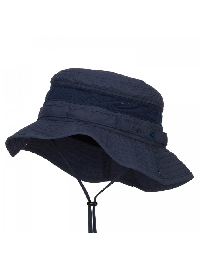 Big Size Talson UV Boonie Hat - Navy - C712OBY1P01