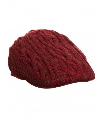 Kangol Men's Xo Cable Cap - Claret - CD11996POUJ