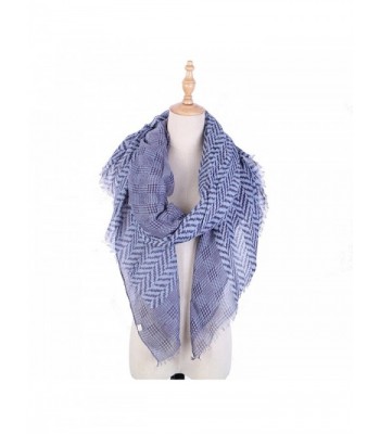 SHAREWIN Womens Floral Scarf-Soft Sheer Long Scarf for women - 08grey - CM188SX3ZNO