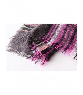 Womens Tartan Scarf Checked Pashmina in Cold Weather Scarves & Wraps