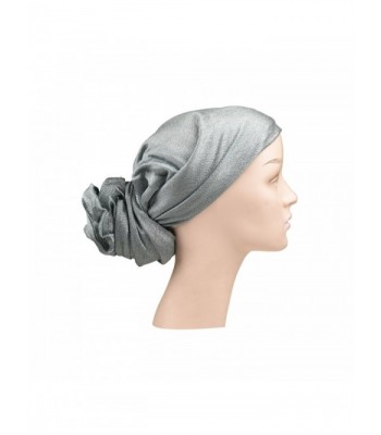 Grey Israeli Tichel Sparkle Scarf