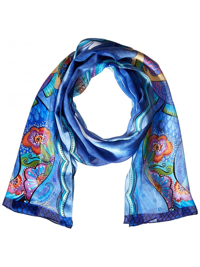 Laurel Burch Scarves- Sea Dreams - CC11JU612ZT